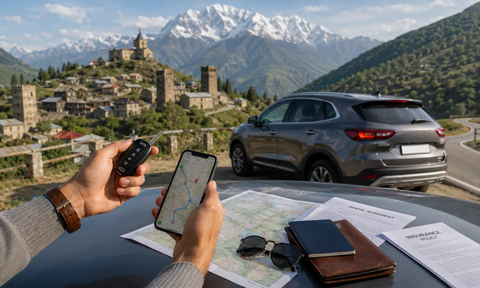Rent a Car in Georgia: Tourist Guide